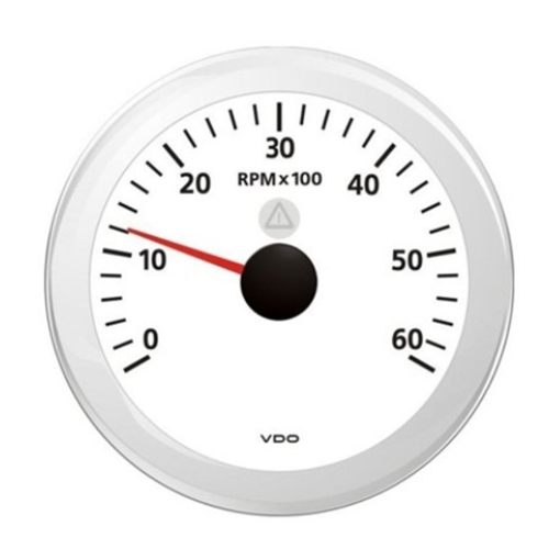 Picture of A2C59512435 - Tachometer Engine RPM Viewline 85 mm 12/24V 6000 RPM White