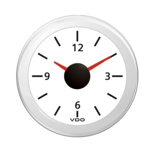 Picture of A2C59513443 - Clock Viewline 52mm 12V White