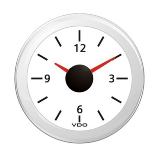 Picture of A2C59513444 - Clock Viewline 52mm 24V White