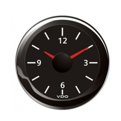 Picture of A2C59513445 - Clock Viewline 52mm 12V Black