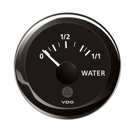 Picture of A2C59514676 - Tank Level Gauge Fresh Water Viewline 52mm 12/24V Black