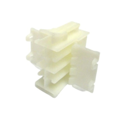 Picture of HS53-6600-081 - Tachograph Connector Housing 1318/1390 8-Pin White