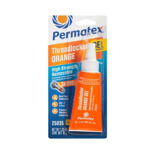 Picture of 25835 - HIGH STRENGTH REMOVABLE THREADLOCKER ORANGE