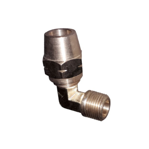 Picture of 69AB-12M6 - MALE ELBOW - BRASS 3/8" BSP X 12MM