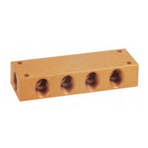 Picture of 6.08.14/8 - Distribution Manifold Block (10 Ports) 0