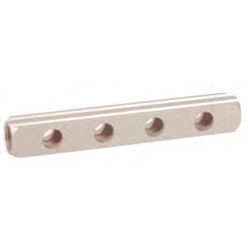 Picture of 6.10.14.30/4 - Distribution Manifold Block (10 Ports) 1/4 Inch