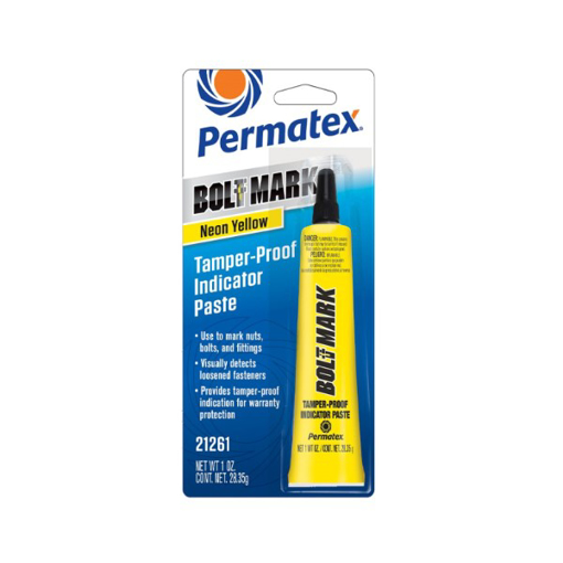 Picture of 21261 - BOLT MARK INDICATOR YELLOW