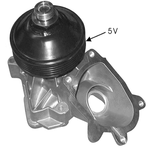 Picture of QCP1072 - WATER PUMP - BMW 330D M57/D30