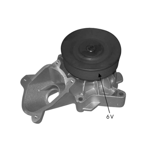 Picture of QCP9287 - WATER PUMP - BMW 320D(6PK) M47N204D4