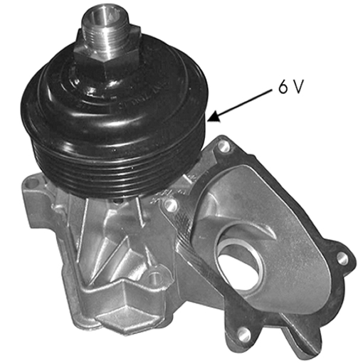 Picture of QCP3561 - WATER PUMP - BMW 7 SERIES M57D30N2