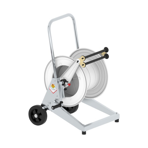 Picture of 236560.205 - Manual Trolley-Mounted Hose Reel, S.560, For Hot Water, 100 Bar Without Hose. Inlet-Outlet G 1/2" (F