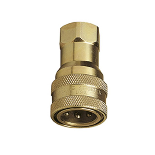 Picture of 33134 - Female Quick Connector With Check Valve, Thread G 1" (M)