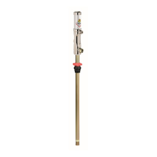 Picture of 35094 - Transfer Pump For Oil & Similar S. 500, R 3:1 - 20 L/Min, With Viton® Seals, Suction Tube 940 mmW