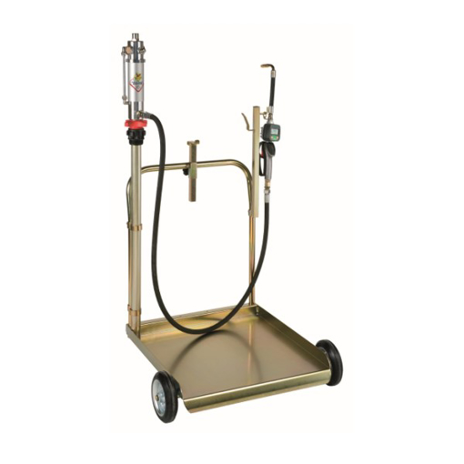 Picture of 35220 - Mobile Lube Unit For Drums 180-220 Kg, With Piston Pneumatic Pump R 3:1 - 14 L/Min & Trolley P/N 8