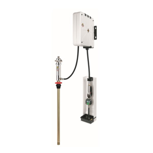 Picture of 35276 - Wall Mounted Kit For Oil & Similar With Pump Suitable For Drums 180-220 Kg - R 3:1 - 14 L/Min, Oil