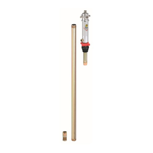 Picture of 36063 - Piston Pneumatic Pump For Distribution Oil & Similar S. 650, R 5:1 - 18 L/Min, With Nbr Seals, Suc