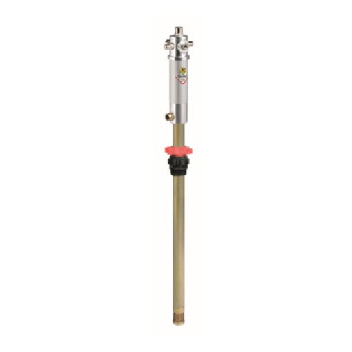 Picture of 36073 - Piston Pneumatic Pump For Distribution Oil & Similar S. 650, R 5:1 - 18 L/Min, With Nbr Seals And