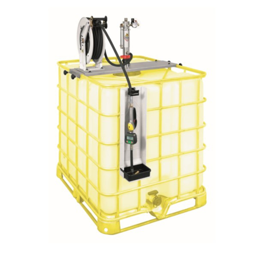 Picture of 36610 - Kit For Oil Distribution On Ibc Tanks With Pump R 3:1 - 14 L/Min, Hose Reel P/N 8430.401 & Oil Gun