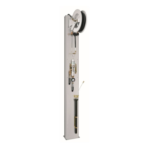 Picture of 45111 - Column Mounted Suction Kit With Pump Equipped With 10 M Hose Reel P/N 8430.401