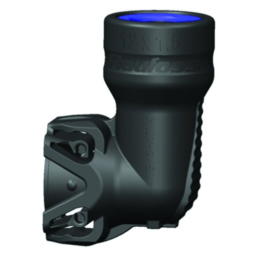 Picture of 90306005 - 6MM - 90 DEGREE ABC INTEGRAL PUSH-IN COUPLING - RAUFOSS