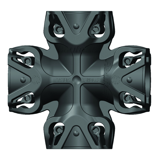 Picture of 92050070 - 4 WAY CROSS ABC FEMALE COUPLING - RAUFOSS