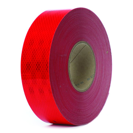 Picture of ENGRED - 50M - RED DOUBLE LAYER REFLECTIVE TAPE