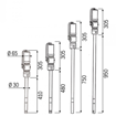 Picture of MEC-010-1010-000 - Air-Op.Grease Pump R=60:1 Mod.660 750mm